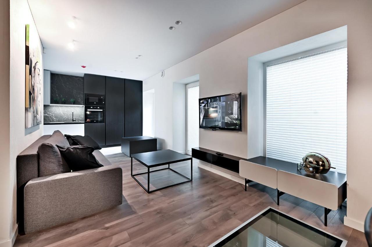 Ferienwohnung Jacuzzi Cinema Loft Kaunas Exterior foto