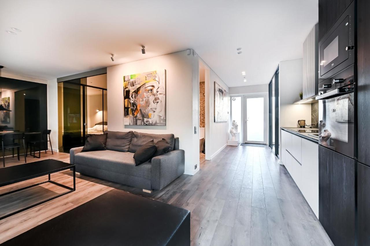 Ferienwohnung Jacuzzi Cinema Loft Kaunas Exterior foto